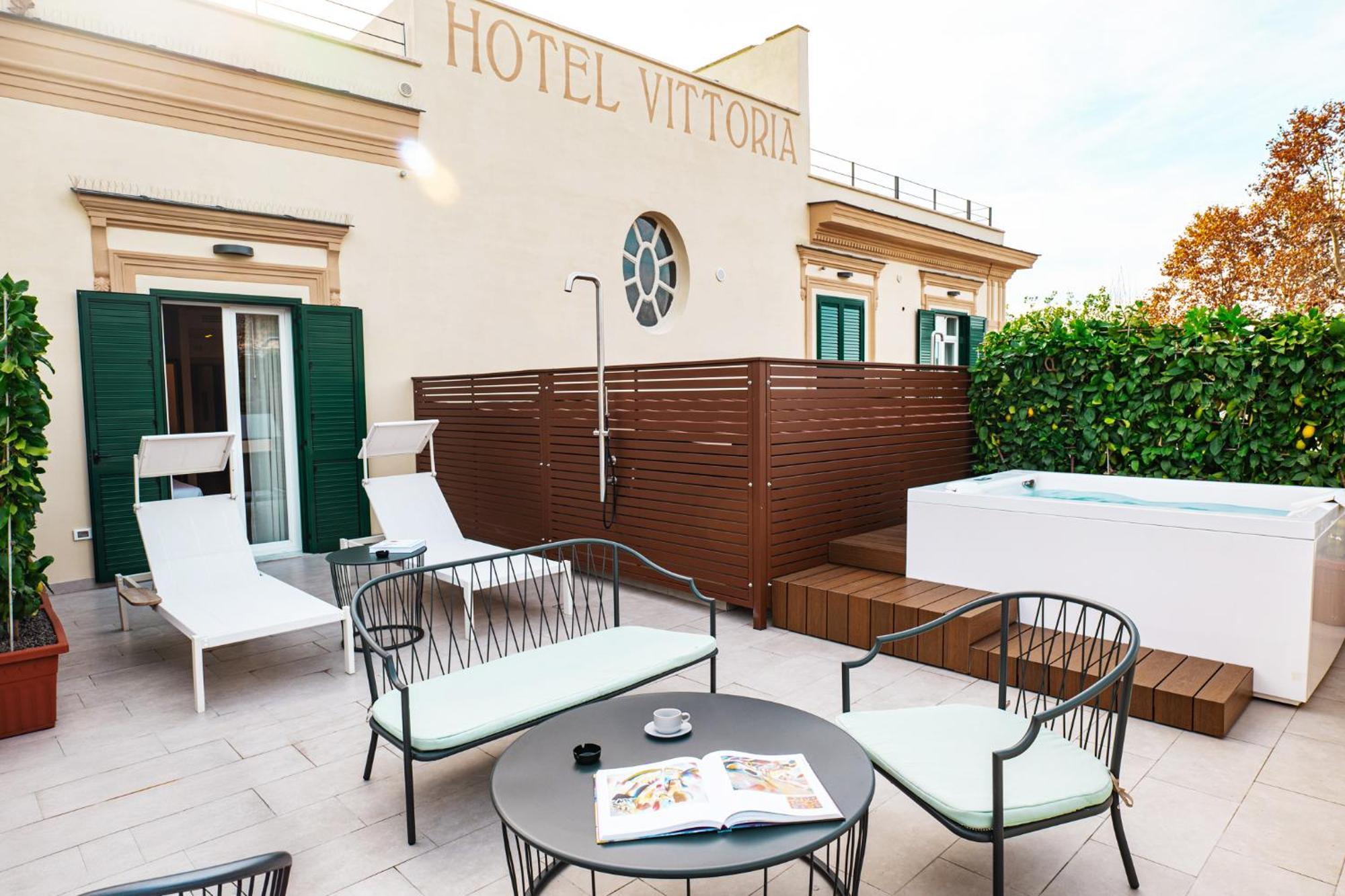 Hotel Vittoria Pompeya Exterior foto