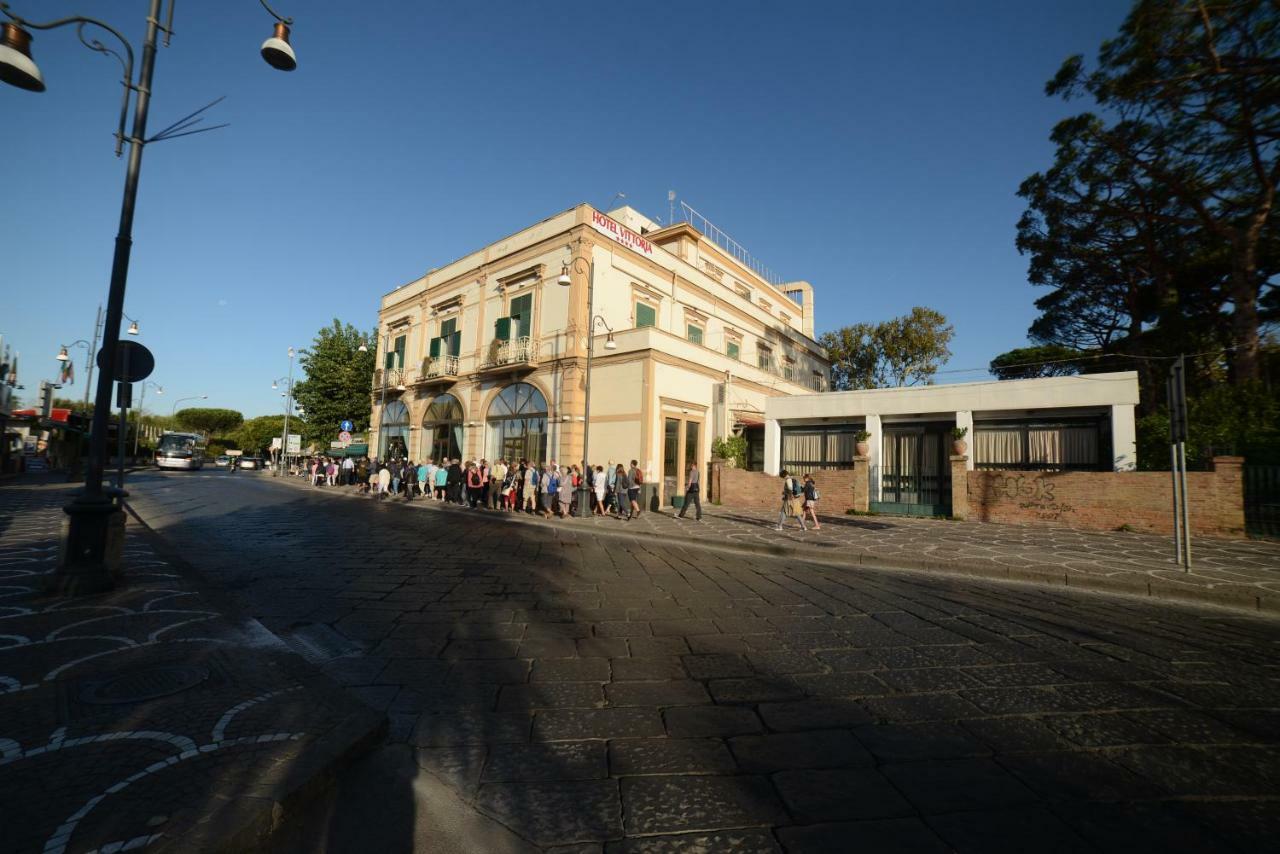 Hotel Vittoria Pompeya Exterior foto